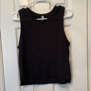 Black Sleeveless Women's Top